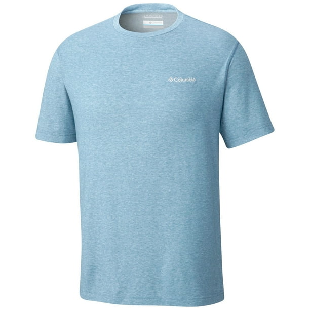 Columbia Thistletown - Camiseta técnica básica para hombre, color azul, XXL Columbia Camiseta básica