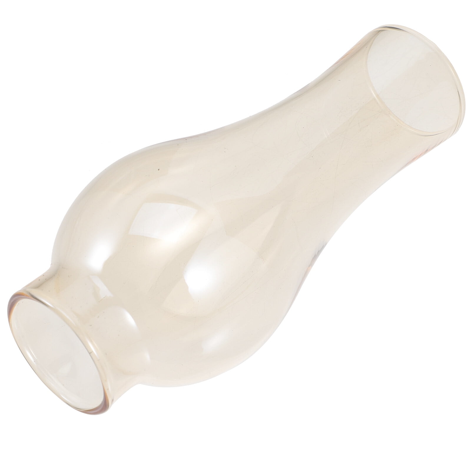 Glass Lamp Chimney Decorative Oil Lamp Glass Cover Camping Lamp Cover