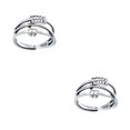 thumbnail image 3 of Qarigey Ring 925 Sterling Silver Bead Ring para aliviar el estrés Peace Rings para la transferencia de ansiedad Bead 5.00*5.00*5.00 cm 2piezas, 3 of 6