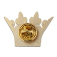 thumbnail image 2 of Gold Plated Royal Crown Lapel Pin, 2 of 2