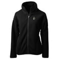 thumbnail image 2 of Women's Cutter & Buck Black Michigan State Spartans Cascade Eco Sherpa Full-Zip Fleece Jacket, 2 of 3