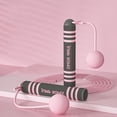 thumbnail image 2 of Skipping Rope Children Adults Cordless Jumping Rope Weighted Speed Rope for Training Fitness Boxing Slimming, 2 of 7