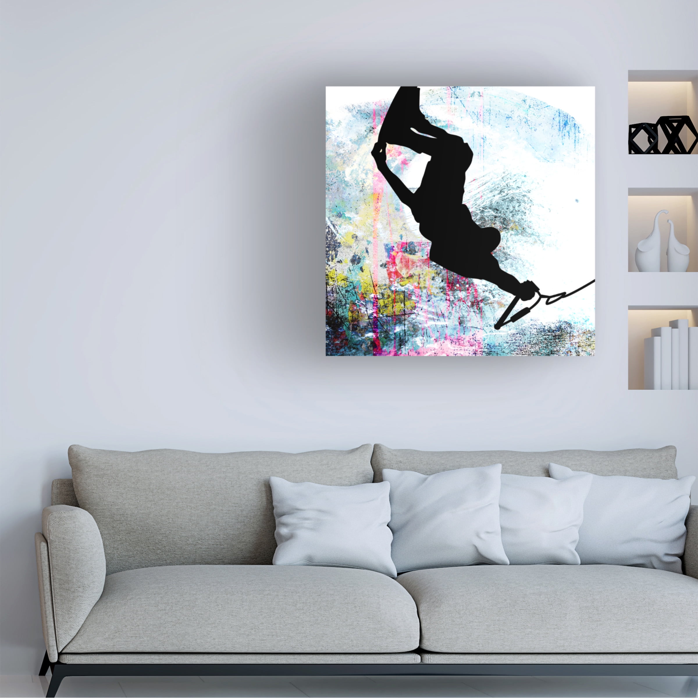 LightBoxJournal 'Extreme Wakeboard 3' Canvas Art