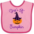 thumbnail image 3 of Inktastic Gigi's Lil' Pumpkin Boys or Girls Baby Bib, 3 of 4