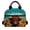 Bull In Flowers, variant on HUIACONG Dragonfly Mandala Style Insulated Lunch Bag, Aluminum Film Anti Fade Washable Insulated Lunch Tote for Kids