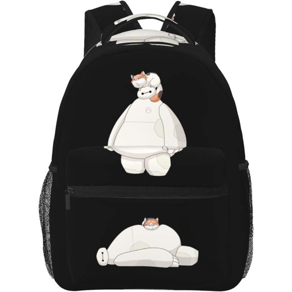 Unisex Baymax Cartoon Casual Backpack Laptop Business Travel Backpacks Schoolbag Bookbag Bags Rucksack Gifts Style-16