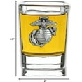 thumbnail image 3 of Indiana Metal Craft U.S. Marine Corps EGA Solid Pewter Emblem Shot Glass, Made in USA, 3 of 3