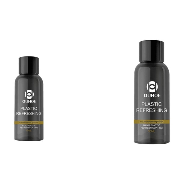 Restaurador Plástico para Automóviles A Prueba Polvo Mantenimiento (30 Ml)