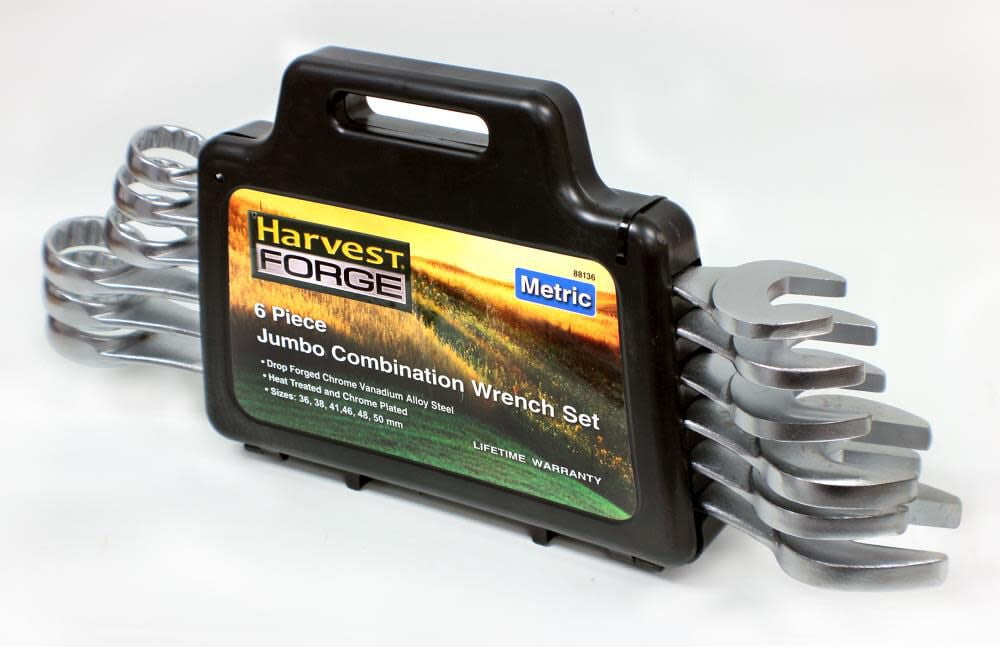 Harvest Forge 88522 Metric Wrench Set in Pouch - 14 Piece