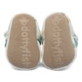 thumbnail image 5 of Dotty Fish Soft Cotton Baby Booties - Non-Slip, Warm Fleece Lined – Safari, 0-6 Months, 5 of 6