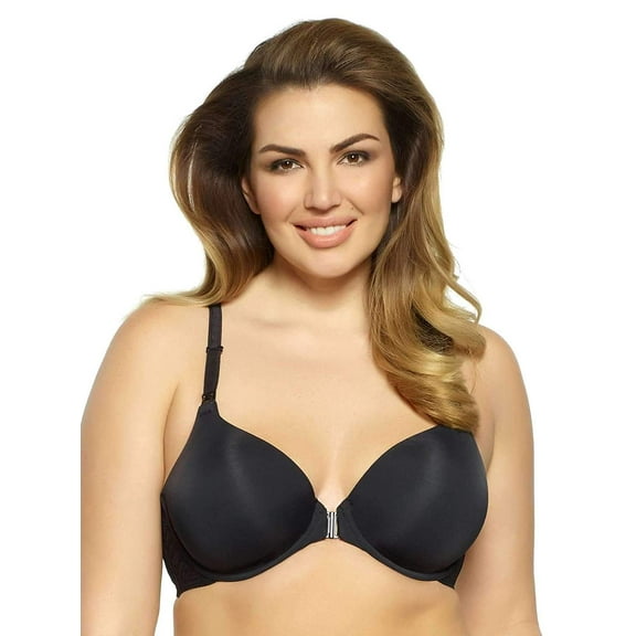 PARAMOUR Black Lorraine Front-Close Nursing Bra, US 34D, UK 34D, NWOT