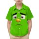 thumbnail image 1 of Las Niñas Serán Niñas Bruja Camisa Linda Impresión con Bolsillo Camisa de Manga Corta Casual para los Niños Camisa de Vestido de Manga Corta, 1 of 8