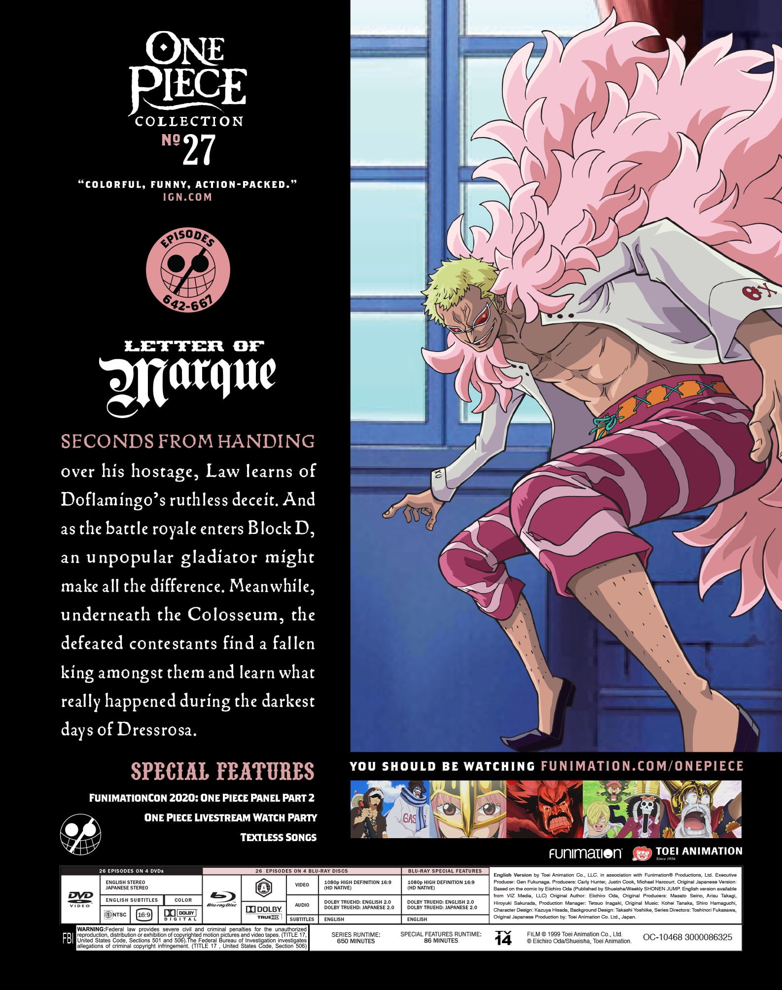 Funimation Prod One Piece: Collection 27, Anime Movie