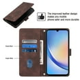 thumbnail image 4 of for Samsung Galaxy A16 5G Crossbody Wallet Case with Card Holder, Flip Folio Book Style Leather Shockproof Protective Phone Cover with Shoulder Strap/Lanyard for Samsung Galaxy A16 5G, Brown, 4 of 9