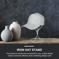 thumbnail image 3 of UPOUART Hat Storage Rack Hat Stretcher Iron 1Pack 11.4x6.3in, 3 of 7