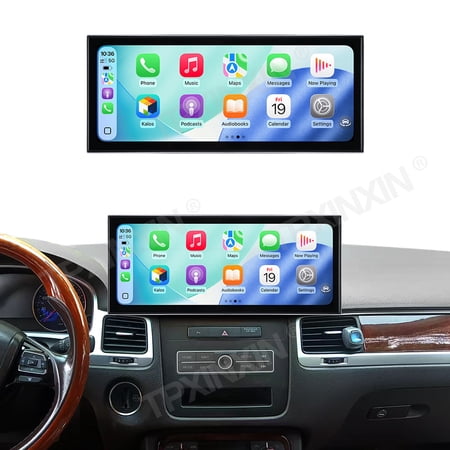 TPXINXIN 15.8 inch Android 15 Qualcomm Carplay Car Radio For Volkswagen Touareg 2011-2017 Car Autoradio Multimedia Player GPS Navigat Head Unit