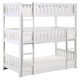 thumbnail image 1 of Lexicon Galen Lit Superposé Triple Simple de Style Transitionnel en Bois, Blanc, 1 of 4