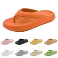thumbnail image 1 of MIASHUI Summer Flip Flop Womens Outdoor Soft Soled Bathroom Slippers Sandals,Orange,7, 1 of 8