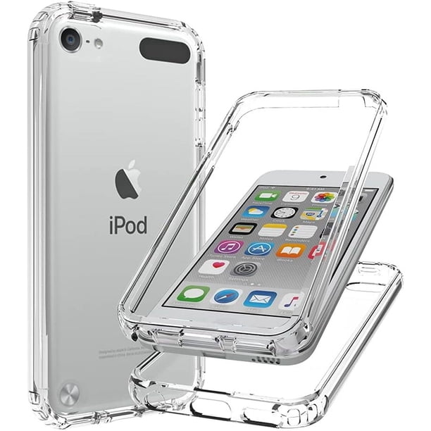 Funda Transparente para iPod Touch de 7.a Generación, Resistente, de Cuerpo Completo, Resistente, de Ajuste Delgado, a Prueba de Golpes, para iPod Touch de 5/6/7.a Generación