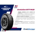 thumbnail image 3 of Llanta LT245/75R16 116Q Cooper Evolution MTT MUD COOPER, 3 of 6