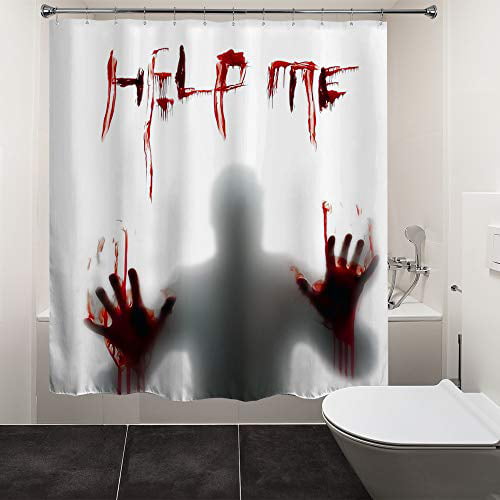 Hiyoo Horror Scary, Scary Shower Curtain