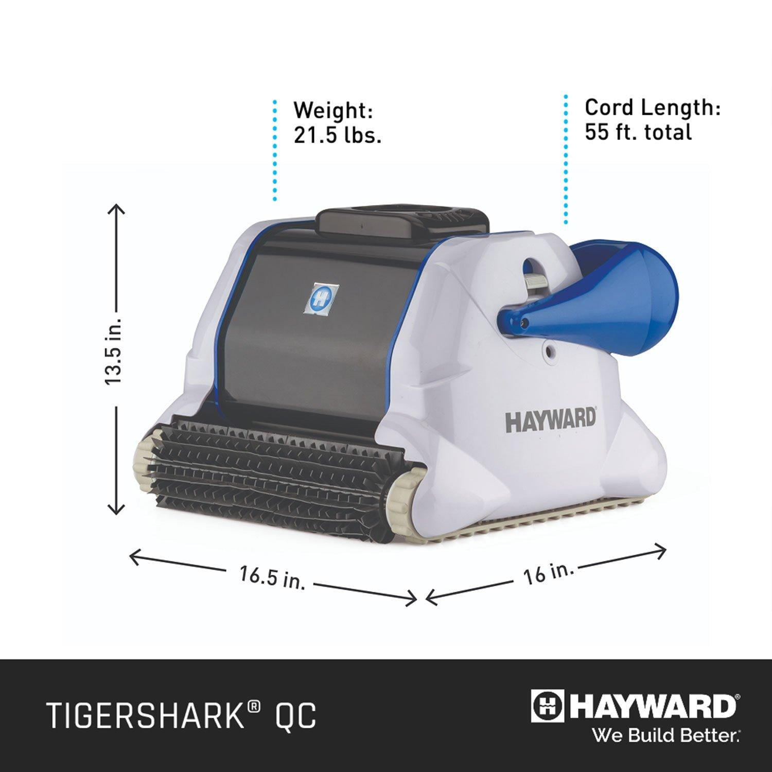 Hayward Tigershark Q Automatic Pool Cleaner, 19.7"