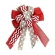 thumbnail image 2 of pstuiky Adorno navideño de lazo para ambiente festivo, material de poliéster, accesorios navideños, 2 of 6
