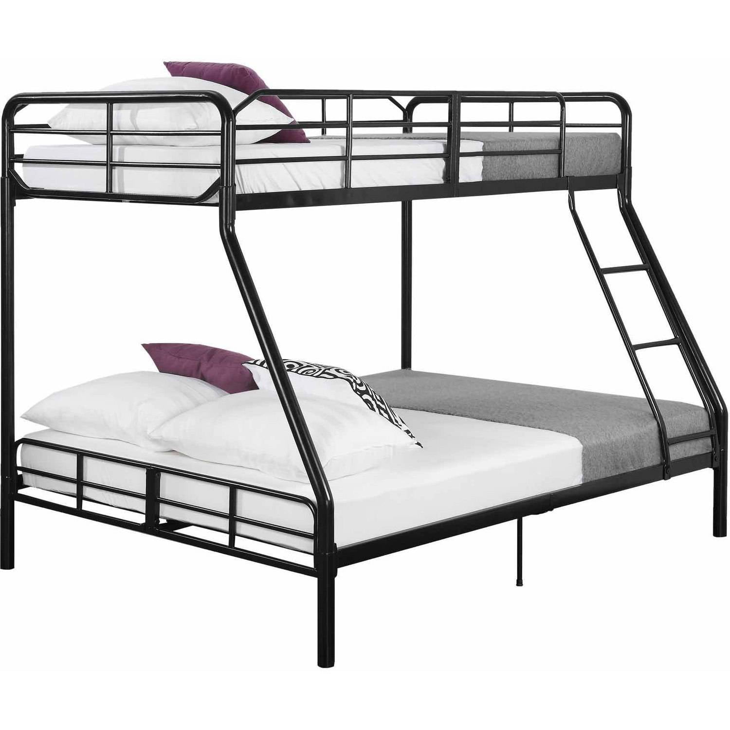 twin full metal bunk bed