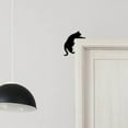 thumbnail image 5 of Halloween Black Cat Door Frame Corner Signs, Fun Household Decoration for Mom's Gifts, 5 of 6