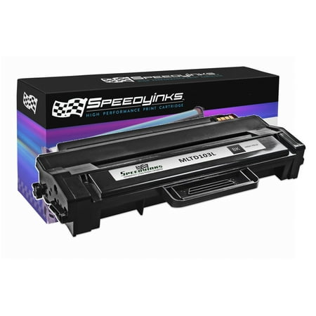 SpeedyInks - Compatible For Samsung 103L MLT-D103L MLTD103L 103 High Yield Black Laser Toner Cartridge For use in ML-2955DW  ML-2955ND  SCX-4729FD  and SCX-4729FW