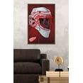 thumbnail image 2 of NHL Detroit Redwings - Mask 16 Wall Poster, 22.375" x 34", Framed, 2 of 2