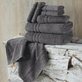 thumbnail image 3 of Hawmam Linen Towel Set - 4-Pack Turkish Towel, Soft & Fluffy Bathroom Towel Set, Gray, Low Lint, Quickdry, 16' x 29', 100% Turkish Cotton, Luxury Hand Towels for Bathroom, Gym, SPA, Airbnb, 3 of 6