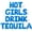 Blue, variant on Letter Balloons - HOT GIRLS DRINK TEQUILA 16" Inch Alphabet Letters Foil Mylar Balloon Bachelorette Party Banner (Rose Gold)