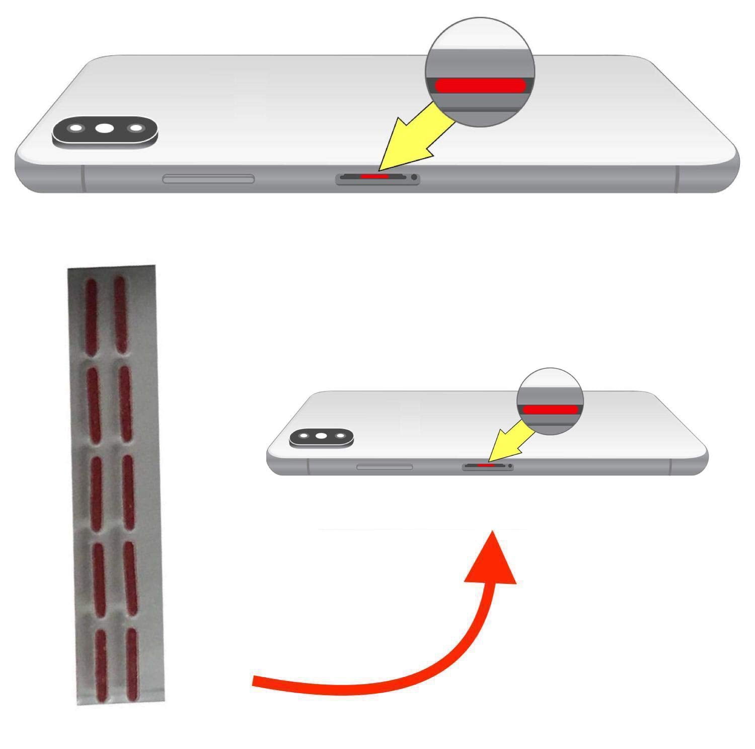 iphone water damage indicator xs - Evangelina Smalley