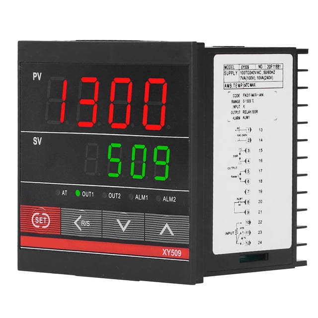 Universal Temperature Controller,Temperature Controller PID Heating Thermostat Heat Sink Temperature Controller Maximized Efficiency
