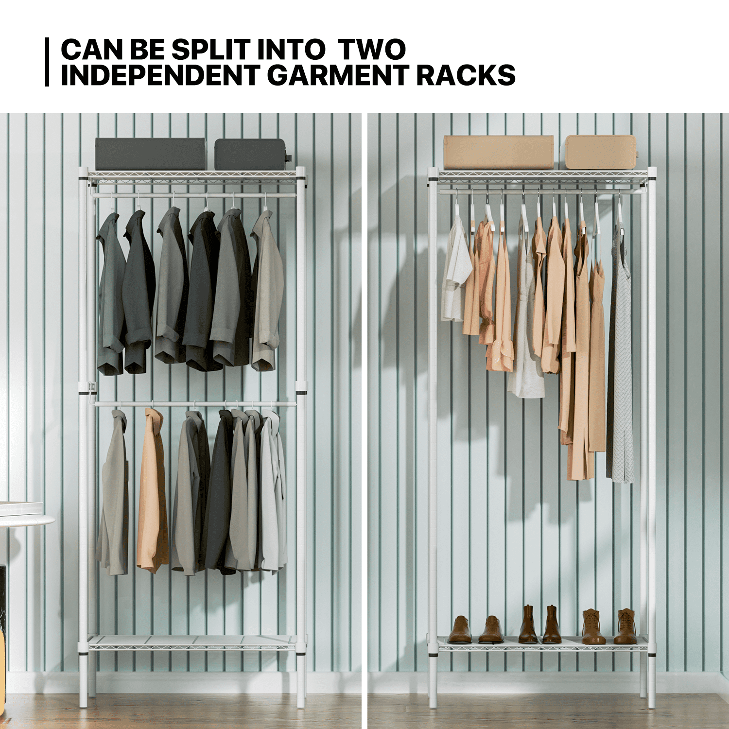 Wenko telescopic best sale clothes rack system