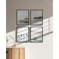 thumbnail image 4 of HAUS AND HUES Beach Wall Art Black and White - Set of 4 Black and White Wall Art Beach Posters, Beach Wall Decor, Black and White Wall Decor, Ocean Posters, Black and White Beach(Unframed 11x14), 4 of 6