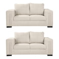 thumbnail image 1 of Sala 2-2 TRINITY Taos ( 2 piezas Love Seat ) Crema, 1 of 8