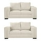 thumbnail image 1 of Sala 2-2 TRINITY Taos ( 2 piezas Love Seat ) Crema, 1 of 8