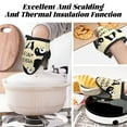 thumbnail image 7 of Pofeuu Panda Doing Yoga Print Thickened Mini Silicone Oven Mitts Heat Resistant, Rubber Oven Mitt Gloves, Finger Pinch Grips, Pot Holder, Silicone Potholder, 7 of 7