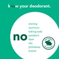thumbnail image 6 of hello White Sage + Eucalyptus Deodorant With Shea Butter for Women + Men, Aluminum Free, Baking Soda Free, Parabens Free, 24 Hour Odor Protection, 2.6 Ounce, 2 Pack, 6 of 7