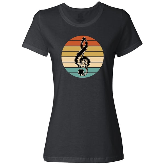 Inktastic Music Treble Clef Marching Band Women's T-Shirt