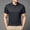 Black Patterned Shirts, variant on JOANKDMI Patterned Shirts for Men Short Sleeve Casual Golf Tops Lightweight Breathable Classic Fit Button Down Tennis Shirts Everyday Workwear, M-4XL
