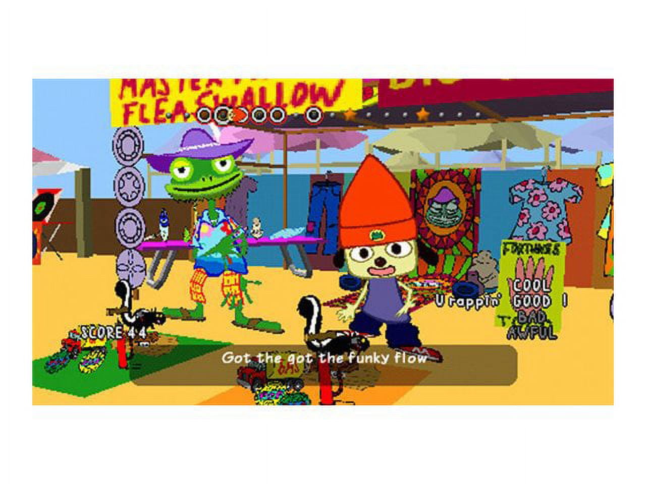 PaRappa the Rapper PS4 Runs on PSP Emulator - GameRevolution