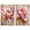 Gallery Wrapped, variant on Blush Pink Botanical Reverie Duo Canvas Print Living Room Wall Art by Art Remedy, Gallery Wrapped, 36 x 54