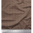 thumbnail image 1 of Soimoi Silk Fabric Leopard Skin Small Decor Fabric Printed Yard 42 Inch Wide, 1 of 3