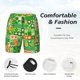 thumbnail image 3 of Fotbe St Patrick's Day6 Traje de Baño para Hombre – Shorts de Natación de Secado Rápido con Forro y Bolsillos-Small, 3 of 6