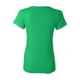 thumbnail image 3 of Gildan - Heavy Cotton Womenâ€™s T-Shirt - 5000L - Irish Green - Size: 3XL, 3 of 3