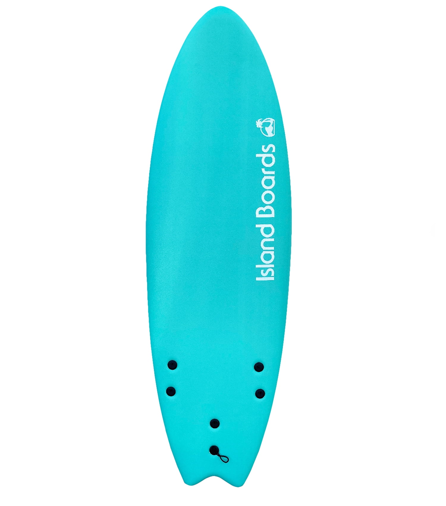 Island Water Sports Swallow Tail Softtop Surfboard Turquoise 5ft6in