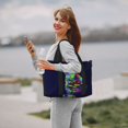 thumbnail image 5 of Travel Duffle Bag Howling Wolf Travel Tote Bags Carry on Luggage Waterproof Weekender Bags with Top Handle Adjustable Shoulde Strap for Travel Gym, 5 of 5